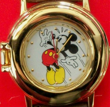 Brand-New Disney Spring Up Mickey Mouse Watch! HTF! Gorgeous! Retired!