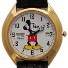 Disney Date Seiko Mens Mickey Mouse Watch! New! Hard To  Find!