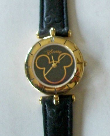 Brand-New Disney Ladies Mickey Mouse Watch with Gold Icon! HTF! Gorgeous!