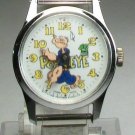 Vintage Points To Time Popeye Watch! Swiss Movement! HTF! Rare!