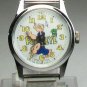 Vintage Points To Time Popeye Watch! Swiss Movement! HTF! Rare!