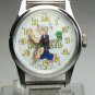 Vintage Points To Time Popeye Watch! Swiss Movement! HTF! Rare!