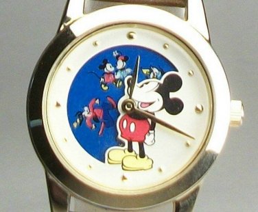 New! Disney Animated Character Mickey Mouse Watch! HTF! Rare! Unique!