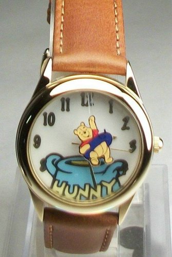 New! Disney Animated Swinging Winnie Pooh Watch! HTF! Adorable! Rare!
