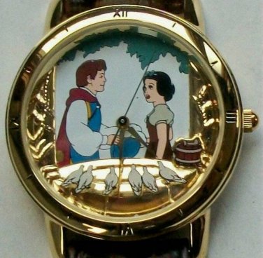 Brand-New Disney Fossil Limited Edition Snow White Watch! With Prince! Gorgeous