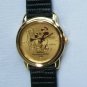 New Disney Limited Edition Steamboat Willie Gold Ladies Mickey Mouse Watch! HTF!