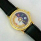 New Disney Revolving Disk Animated Mickey Mouse Watch! HTF! Beautiful Artwork!