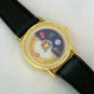 New Disney Revolving Disk Animated Mickey Mouse Watch! HTF! Beautiful Artwork!