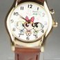 Armitron Musical Powder Puff Girls Watch! Hard To Find! New!