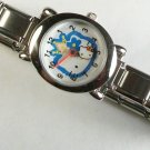 Animated Hello Kitty Italian Charm Watch! Hard To Find New!