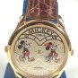 Disney Lorus Dual Time Minnie & Mickey Mouse Watch! New Hard To Find! NEW!