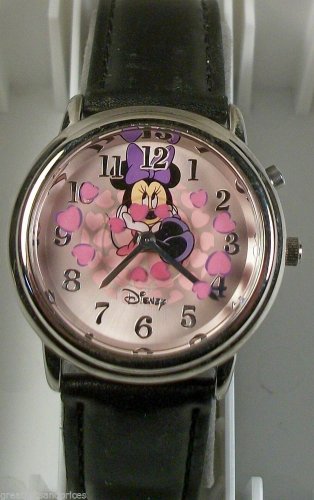 Disney Animated Minnie Mouse Watch! New!  Very Rare! Legs Move Back and Forth!