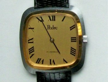 Brand-New Pedre Mens Watch! Two-Tone bezel! Beautiful!