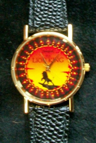 New! Disney Lion King Watch! Stunning gold bezel!  Retired! HTF!