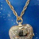 Brand-New Disney Winnie Pooh Locket Watch! Heart Shaped! Gorgeous! HTF!