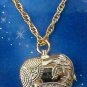 Brand-New Disney Winnie Pooh Locket Watch! Heart Shaped! Gorgeous! HTF!
