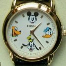 Brand-New Disney Fossil Limited Edition Mickey Mouse Watch With Friends! HTF!