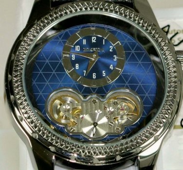 Brand-New Automatic Mens Elgin Watch! Skeleton Back! Subdial! Stunning!