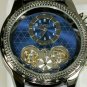 Brand-New Automatic Mens Elgin Watch! Skeleton Back! Subdial! Stunning!