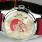 Pre-Owned HELBROS Jerry Lewis Telethon Watch! Orig. Red Band! HTF!