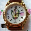 Brand-New Disney BEAUTY AND THE BEAST Watch! Mother of Pearl Dial! HTF! Stunning
