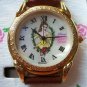 Brand-New Disney BEAUTY AND THE BEAST Watch! Mother of Pearl Dial! HTF! Stunning