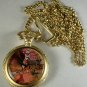 New Disney Winnie Pooh & Tigger Pocket Watch! Retired HTF! Stunning Ornate Bezel