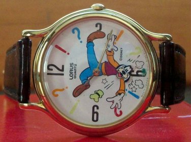 Brand-New Disney Animated Moving Head Goofy Watch! HTF! Rare! GORGEOUS! Unique!