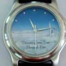 Brand-New Disney Where Dreams Come True Disney Watch! Castle On Dial! HTF!