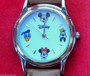 Disney Friends and Mickey Mouse Watch! New! Hard To  Find!