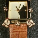 Disney Portrait Silhouette Gold Ladies Winnie Pooh Watch! New! Hard To  Find!