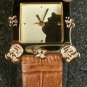 Disney Portrait Silhouette Gold Ladies Winnie Pooh Watch! New! Hard To Find!