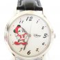 Disney Stunning Silver Christmas Mickey Mouse Watch New Hard To Find!