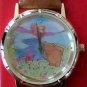 New Disney Animated Winnie the Pooh Watch! Butterfly Moves! HTF! Retired!