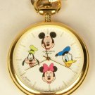 Brand-New Disney Friends and Mickey Mouse Pocket Watch! HTF! Stunning! Rare!