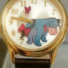 Brand-New Disney Animated Eeyore Watch! Tail Moves! Butterfly on Band! HTF! Ret