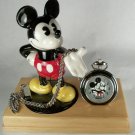 Brand-New Disney Fossil Limited Edition Mickey Mouse Pocket Watch! HTF!