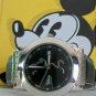Brand-New Disney Silhouette Mens Mickey Mouse Watch! Stunning! HTF! With Date!
