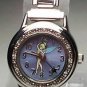 Brand-New Disney Rhinestone Encrusted Animated Tinkerbell Italian Charm Watch!