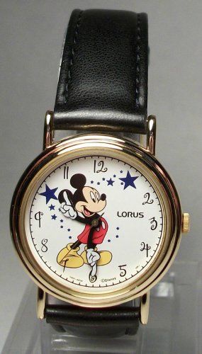Brand-New Disney Stars Lorus Mickey Mouse Watch! HTF! Gorgeous! Retired!