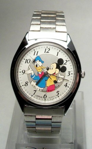 Brand-New Disney Lorus Donald Duck & Mickey Mouse Watch! HTF! Gorgeous!