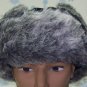 Russian Plaid Winter Ear Flap Hat,Trapper,Ski Cap,Earflap,Grey,# 132 Gray/Black
