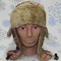 Russian Plaid Winter Ear Flap Hat,Ski,Trooper,Trapper,Beanie,Cap,# 123 Brown