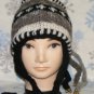 Wool Winter Ear Flap Ski Hat,Cap,Beanie,Stocking,Snowboard,Nepal,Dreadlock,# 653