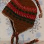 100% Wool Winter Ear Flap Ski Cap,Hat,Earflap,Beanie,Made in Nepal,Small,# 071