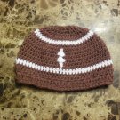 Crochet Football Hat