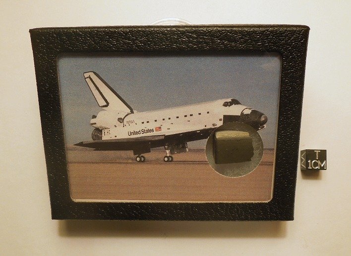 Space Shuttle Heat Shield Tile Display Authentic NASA Surplus Tile Sample