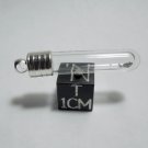 Mars Rock Pendant, Glass Vial with Genuine Martian Meteorite
