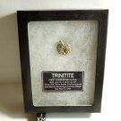 Trinitite Display - Historic Atom Bomb Glass