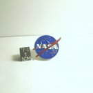 NASA Blue Meatball Logo, Enamel Lapel Pin